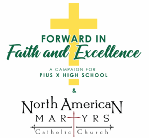 Forward in Faith and Excellence logo